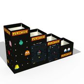 Quo Vadis Pac-Man - 4 Pots à crayons magnétiques