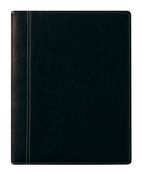 Agenda spiralé Palermo Optivision - 1 semaine sur 2 pages - 17 x 22 cm - noir - Brepols