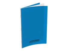 Conquérant Classique - Cahier polypro A4 (21x29,7cm) - 48 pages - grands carreaux (Seyes) - bleu