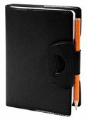 Agenda Impala Maor avec crayon - 1 jour par page - 8,5 x 13 cm - noir - Quo Vadis