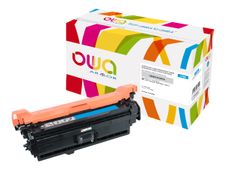 Cartouche laser compatible HP 507A - cyan - Owa K15538OW
