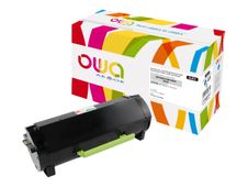 Cartouche laser compatible Lexmark 502X - noir - Owa K15638OW