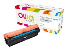 Cartouche laser compatible HP 650A - cyan - Owa K15575OW