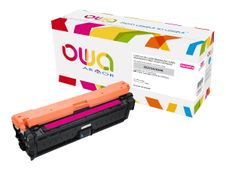 Cartouche laser compatible HP 650A - magenta - Owa K15576OW