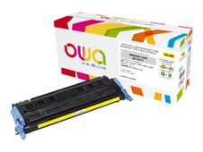 Cartouche laser compatible HP 124A - jaune - Owa K12243OW