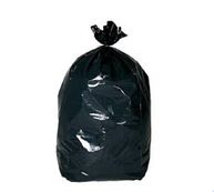 20 Sacs poubelle noir 130L - 40 microns