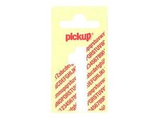 Pickup - Étiquette autocollante - 150 mm - Chiffre 1 - blanc mat