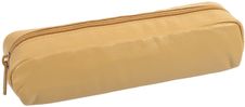 Trousse Merinos rectangulaire - 1 compartiment - cuir de mouton havane - Quo Vadis