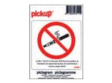 Pickup - Pictogramme - Interdiction de vapoter - 100 x 100 mm