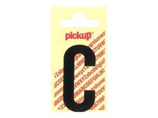 Pickup - Étiquette autocollante - 90 mm - Lettre C - noir mat