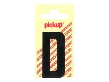 Pickup - Étiquette autocollante - 90 mm - Lettre D - noir mat