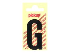 Pickup - Étiquette autocollante - 90 mm - Lettre G - noir mat