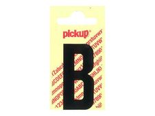 Pickup - Étiquette autocollante - 150 mm - Lettre B - noir mat
