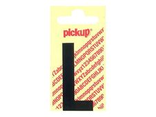 Pickup - Étiquette autocollante - 150 mm - Lettre L - noir mat