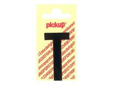 Pickup - Étiquette autocollante - 150 mm - Lettre T - noir mat