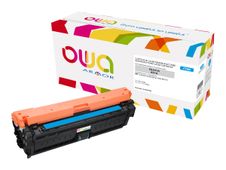 Cartouche laser compatible HP 651A - cyan - Owa K15837OW