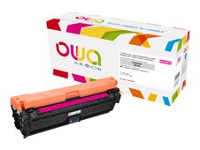 Cartouche laser compatible HP 651A - magenta - Owa K15838OW
