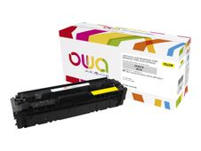 Cartouche laser compatible HP 201A - jaune - Owa K15831OW