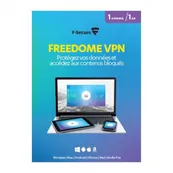F-Secure FREEDOME - abonnement 12 mois - 1 utilisateur