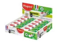 Maped - Pack de 20 gommes fourreau Technic 600 Green