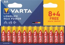 VARTA Max Tech 4706 -  8+4 piles alcalines - AA LR06 