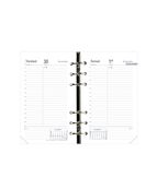 Recharge pour organiseur Timer 17 Pocket-S - 1 jour par page - 10 x 17 cm - Quo Vadis