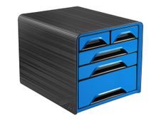 CEP Smoove - Module de classement 5 tiroirs - noir/bleu