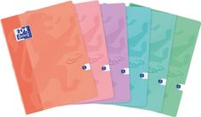Oxford Touch - Cahier 24 x 32 cm - 96 pages - grands carreaux (seyès) - disponible dans différentes couleurs