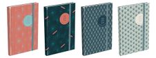 Agenda à élastique Lecas Graphics - 16 Mois - 1 semaine sur 2 pages - 10 x 15 cm - disponible dans différents modèles