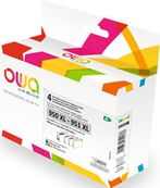 Cartouche compatible HP 950XL/951XL - pack de 4 - noir, cyan, magenta, jaune - Owa K10312OW 