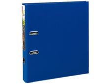 Exacompta Prem'Touch - Classeur à levier - Dos 50 mm - A4 Maxi - pour 400 feuilles - bleu foncé
