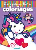 Mon premier bloc de coloriages - Fées et licornes