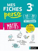 Mes fiches perso Maths 3e - révisions brevet 2020