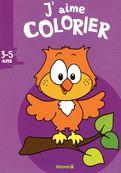 J'aime colorier (3-5 ans) - hibou