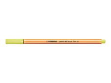 STABILO Point 88 - Feutre fin - 0.4 mm - jaune fluo
