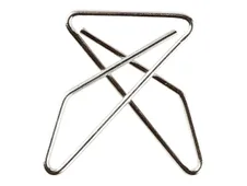 Exacompta - 50 Trombones attaches croisées - 50 x 60 mm