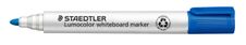 STAEDTLER LUMOCOLOR 351 - Pack de 10 marqueurs effaçables - pointe ogive - bleu