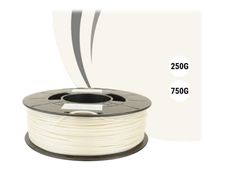 Dagoma Chromatik - filament 3D PLA - perle blanche  - Ø 1,75 mm - 250g