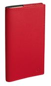 Agenda Soho Italsept spiralé avec répertoire - 1 semaine sur 2 pages - 8,8 x 17 cm - rouge - Quo Vadis