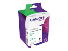 Cartouche compatible Epson 27XL Réveil - pack de 5 - noir x2, cyan, magenta, jaune - Wecare