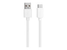 Bigben WOW - câble de charge et de synchronisation USB/USB-C - 1 m - blanc