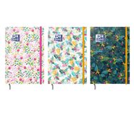 Agenda Oxford Flowers - 1 jour par page - 12 x 18 cm - différents modèles disponibles - Hamelin