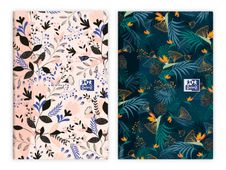 Agenda Oxford Flowers - 2 jours par page - 7,4 x 11 cm - différents modèles disponibles - Hamelin