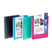 Viquel Propyglass - Porte vues personnalisable à pochettes repositionnables - 50 vues - A4 - disponible dans différentes couleurs