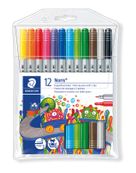 STAEDTLER Noris club - 12 Feutres - double pointe