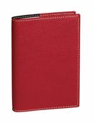 Agenda de poche Club Randonnée avec répertoire - 1 semaine sur 2 pages - 9 x 12,5 cm - rouge - Quo Vadis