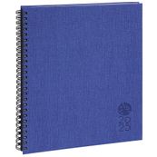 Agenda spiralé Forever Eurotime 22W - 1 semaine sur 2 pages - 18,5 x 22,5 cm - disponible dans différentes couleurs - Exacompta