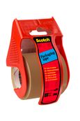 Scotch - Ruban adhésif d'emballage sur petit dévidoir - havane - 50 mm x 20m
