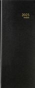 Agenda de la banque Lima - 1 jour sur 2 pages - 14,3 x 32,5 cm - noir - Brepols