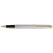 Waterman Hemisphere Essential - Roller - encre noire - fin - argent/or